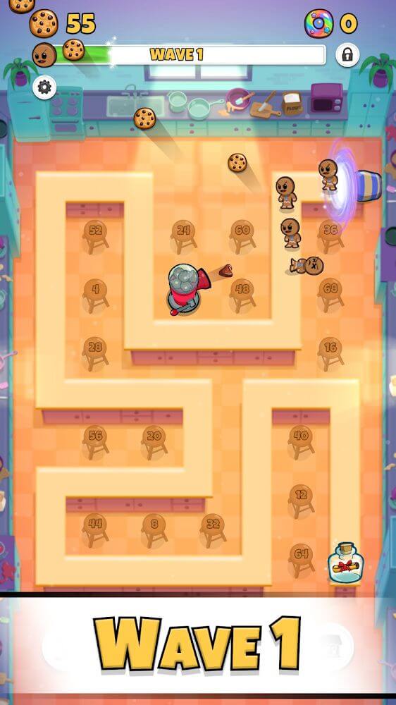 Cookies TD v99 MOD APK (One Hit Kill)