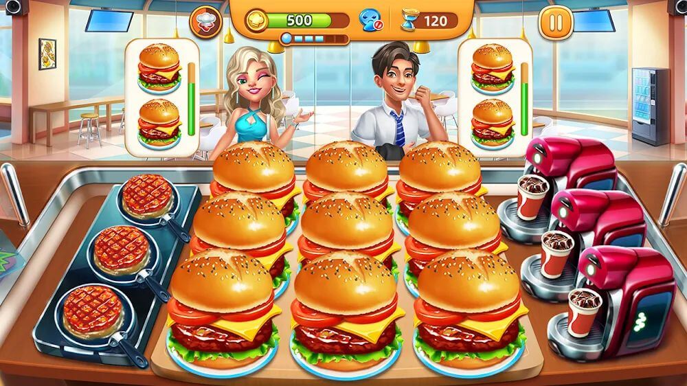 Cooking City v3.29.0.5086 MOD APK (Unlimited Diamonds)