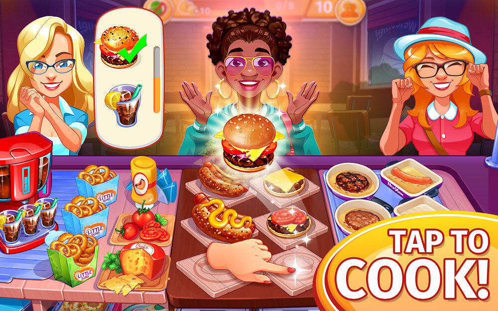 Cooking Craze v1.96.0 MOD APK (Menu/Unlimited Money)