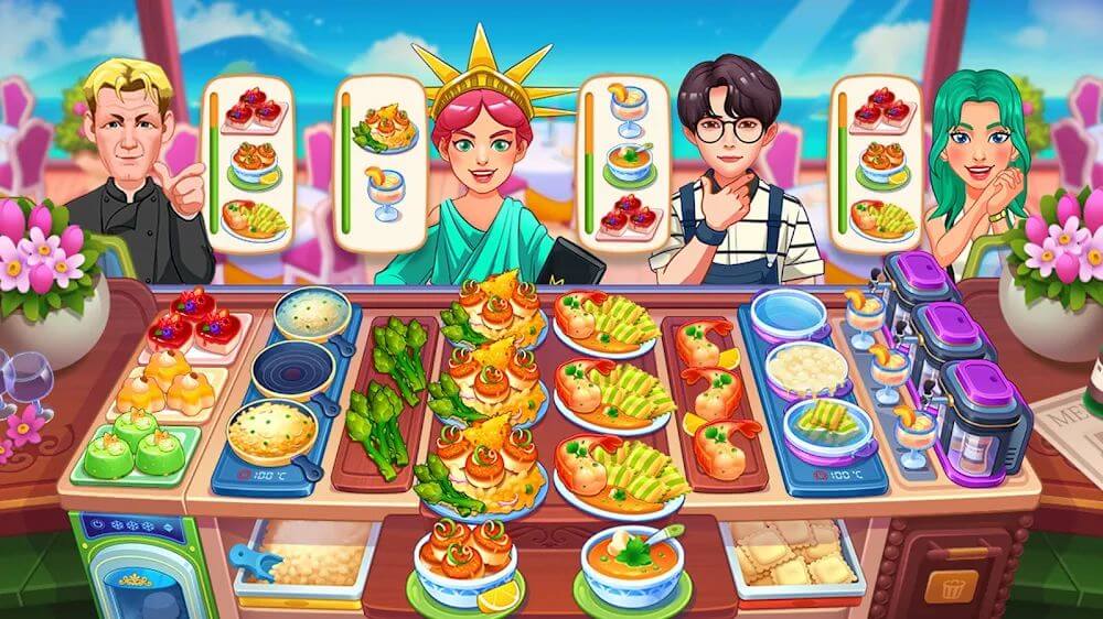 Cooking Dream v8.17.296 MOD APK (Unlimited Diamonds)