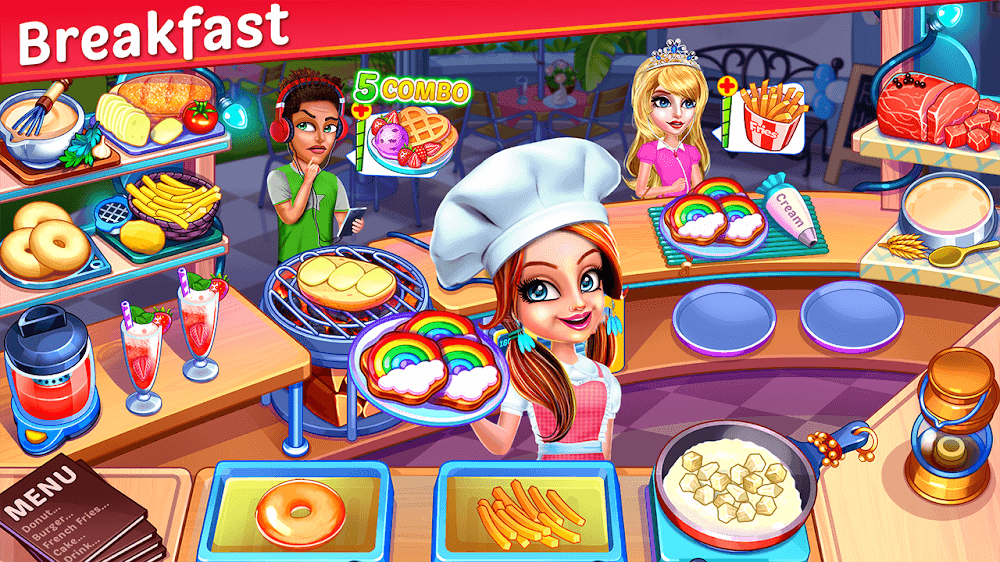 Cooking Express Cooking Games v4.0.7 MOD APK (Unlimited Money)