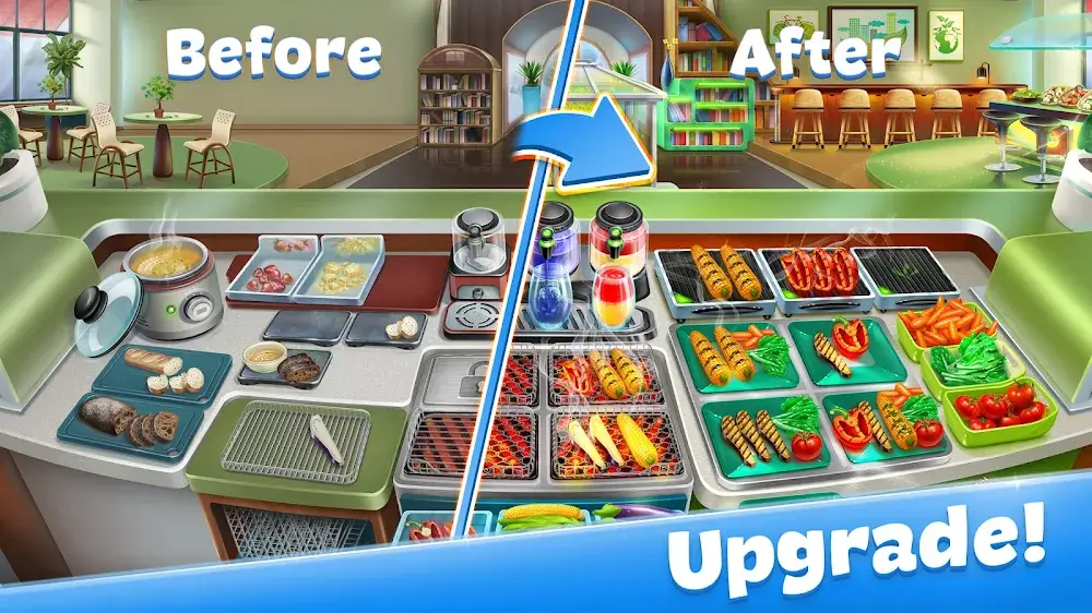 Cooking Fever v21.2.2 MOD APK (Unlimited Coins/Gems)