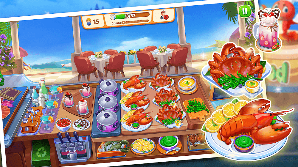 Cooking Land v1.3.0 MOD APK (High Tips Rewards)