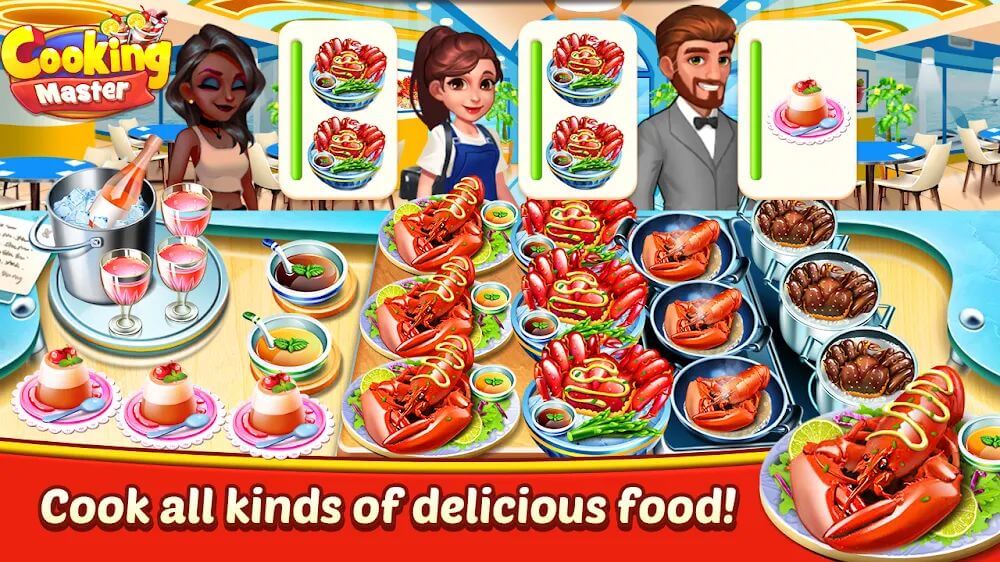 Cooking Master v1.2.47 MOD APK (Unlimited Money)