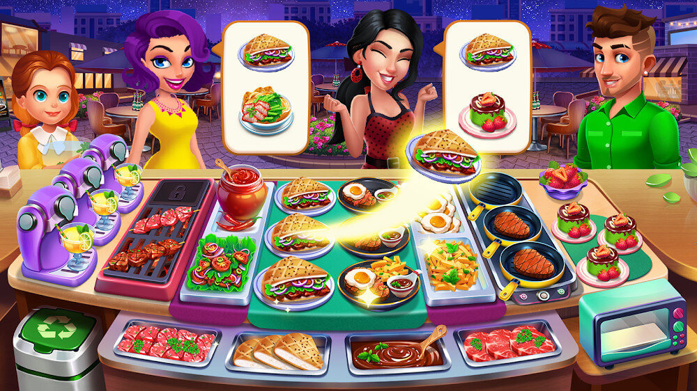 Cooking Sizzle v2.0.15 MOD APK (Unlimited Money)