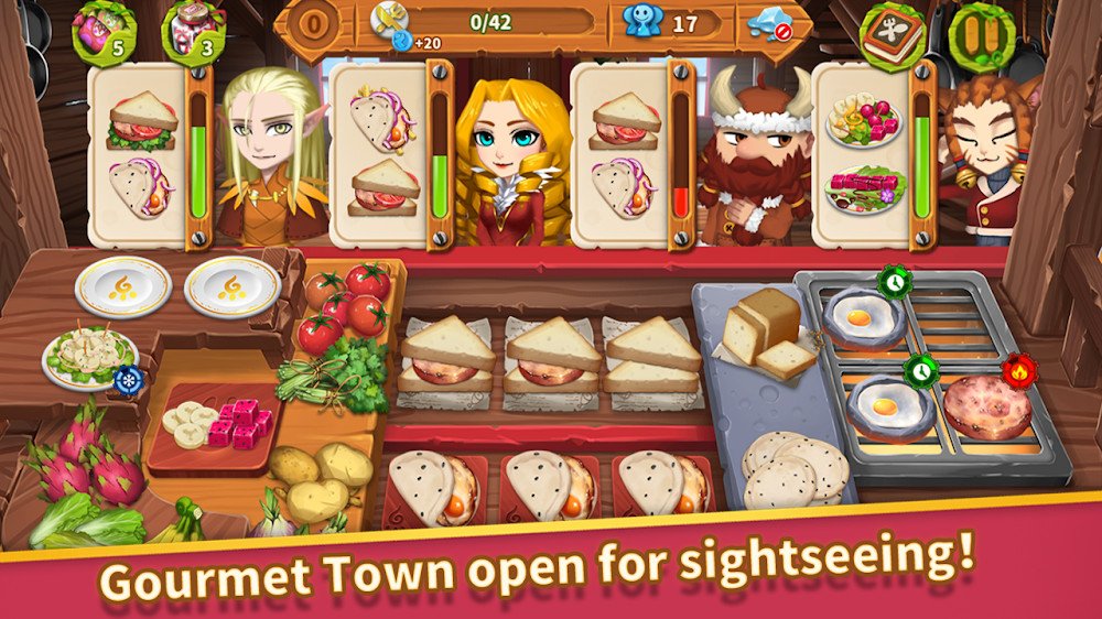 Cooking Town v1.2.0 MOD APK (Unlimited Money) Download for Android