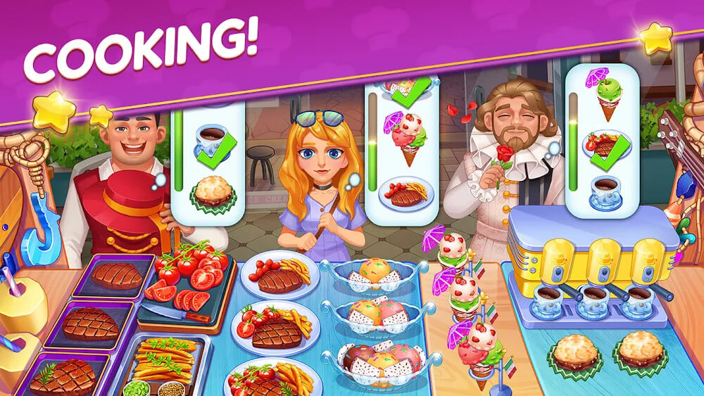 Cooking Voyage v1.11.63 MOD APK (Unlimited Money, Ticket)