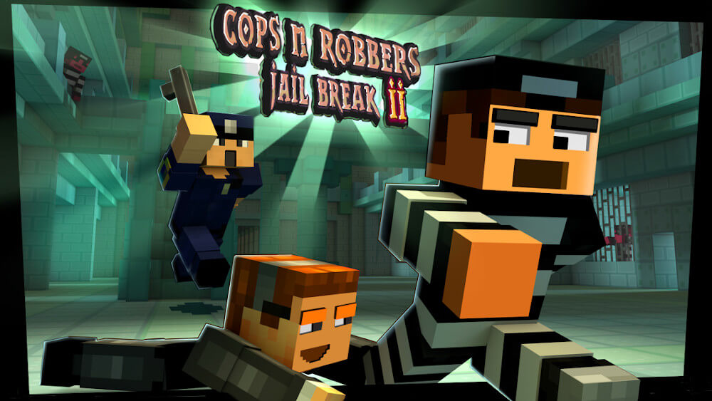 Cops N Robbers 2 v4.0 MOD APK (God Mode, One Hit, NoHunger)