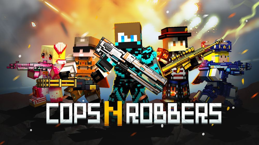 Cops N Robbers v13.7.1 APK + OBB (MOD Mega Menu)