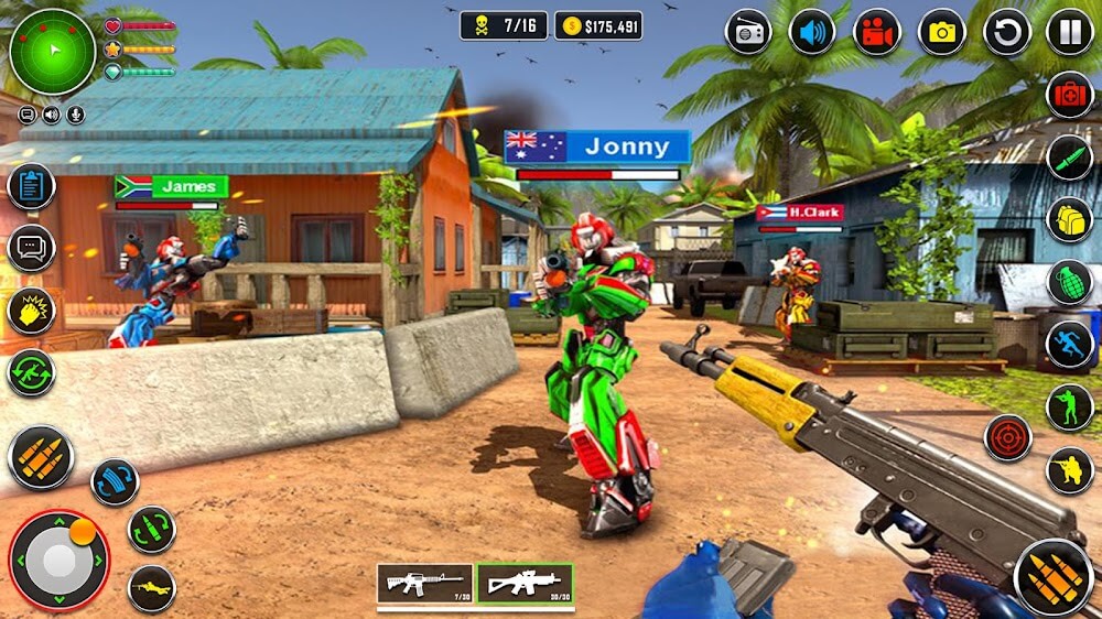 Counter terrorist robot game v1.36 MOD APK (God Mode, Dumb Enemy)