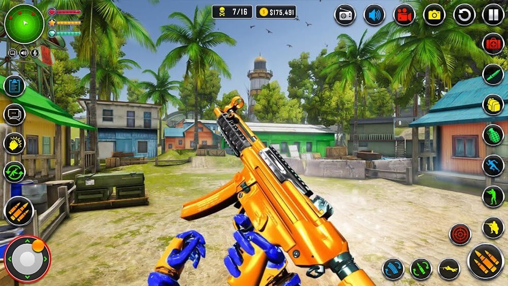 Counter terrorist robot game v1.36 MOD APK (God Mode, Dumb Enemy)