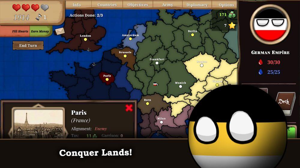 Countryball: Europe 1890 v2.90 MOD APK (Free Purchases)