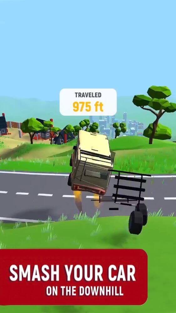 Crash Delivery Car Destruction v1.6.4 MOD APK (Unlimited Money, Speed Map)