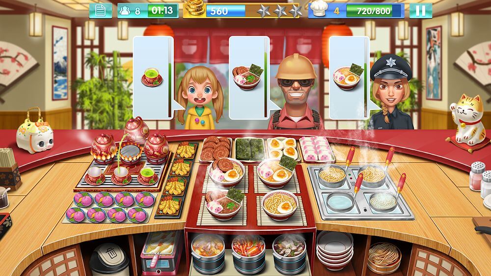 Crazy Cooking - Star Chef v2.3.2 MOD APK (Unlimited Money)