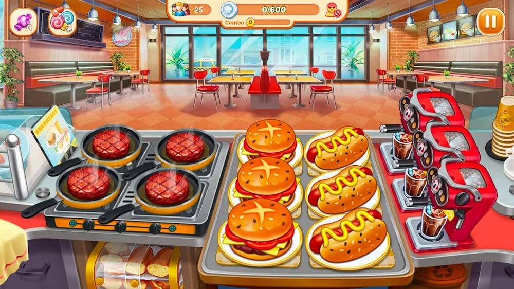 Crazy Diner v1.4.9 MOD APK (Unlimited Money)