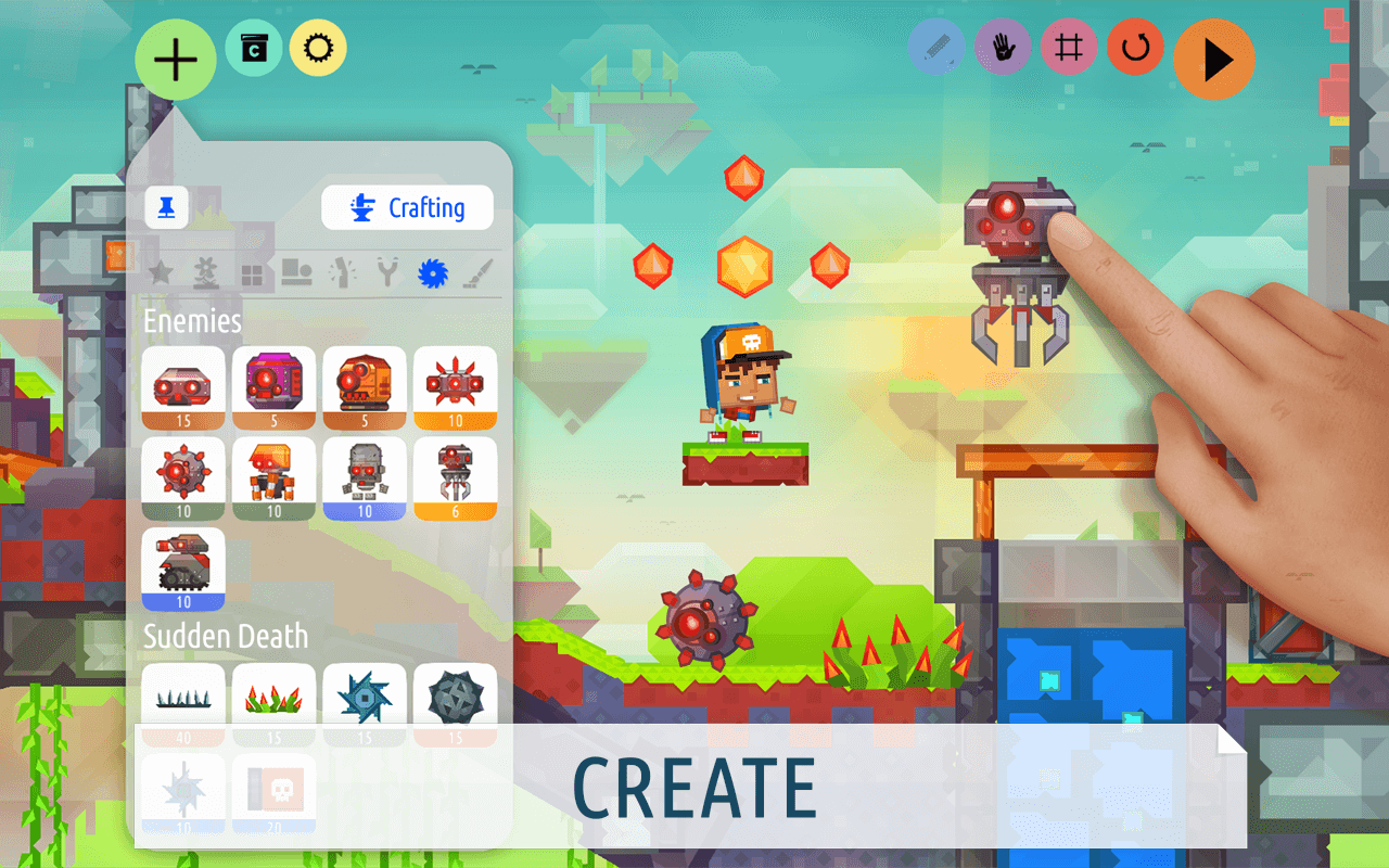 Createrria 2: Craft Your Games! v2.1.1 MOD APK (Unlimited Money)