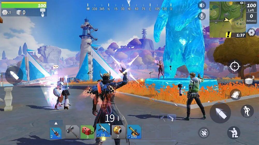 Creative Destruction Advance v2.0.5771 MOD APK + OBB (Wall Hack, Speed)