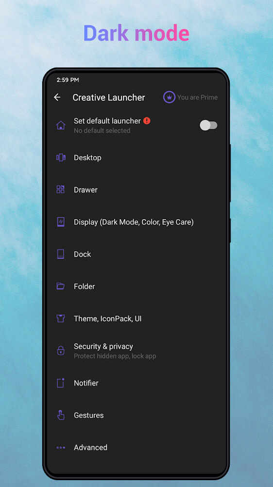 Creative Launcher v8.6 APK + MOD (Premium Unlocked)