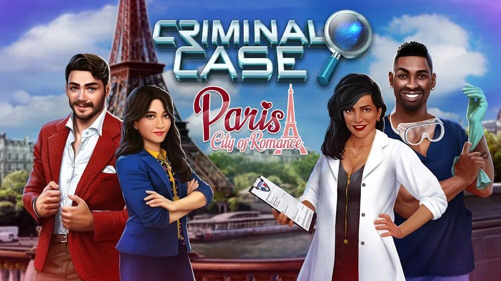 Criminal Case: Paris v2.40  MOD APK (Unlimited Money, Energy, Stars)