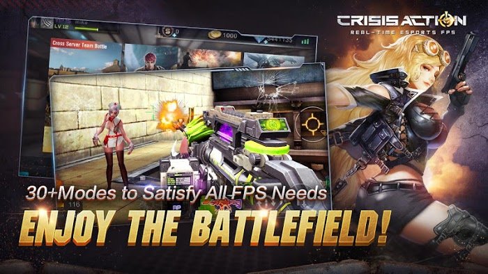 Crisis Action v4.1.9 (MOD ammo) APK - Download for Android