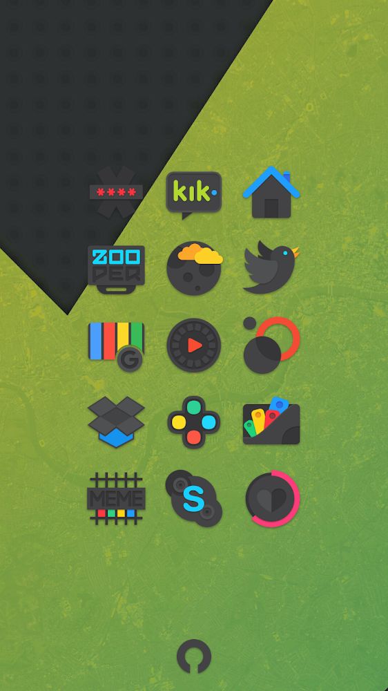 Crispy Dark: Icon Pack v4.4.0 (Patched)