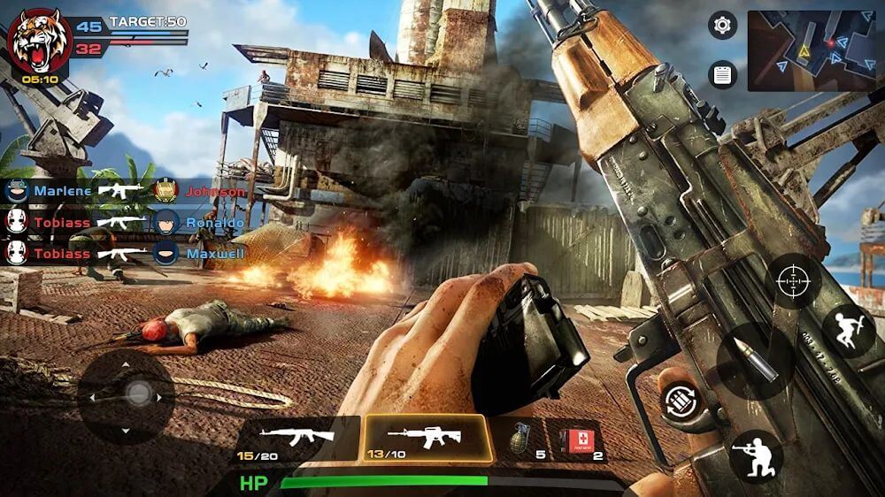 Critical Action v2.8.28 MOD APK (God Mode, One Hit, Ammo)