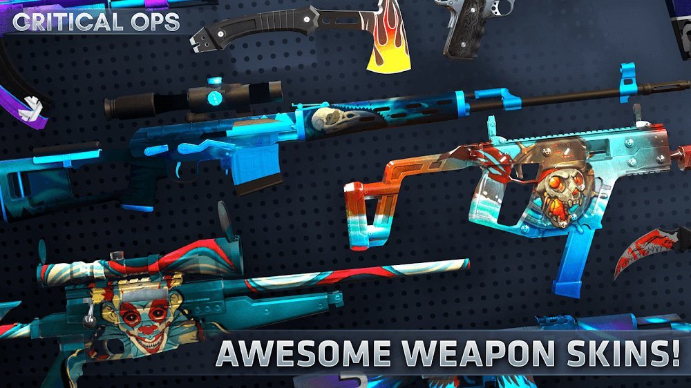 Critical Ops v1.28.0.f1596 MOD APK + OBB (Show Enemies Radar)