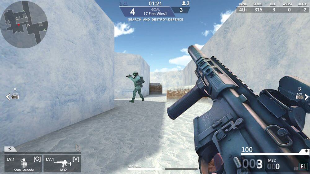 Critical Strike: Team Shooter v2.0.5 MOD APK (God Mode)