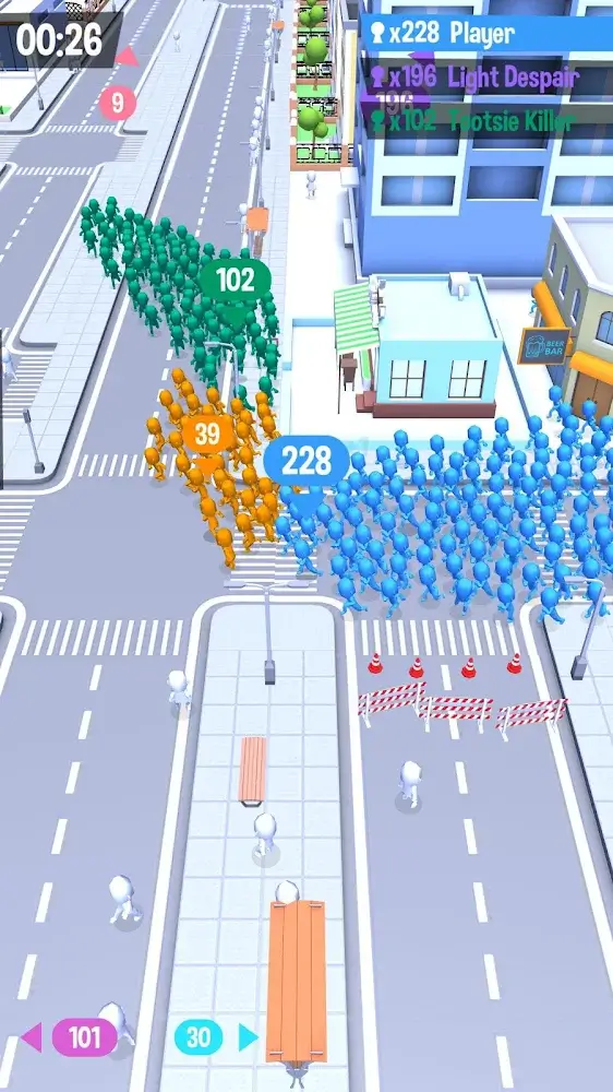 Crowd City v2.9.13 MOD APK (Always Top1, Unlocked Skins, Time)