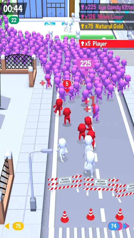 Crowd City v2.9.13 MOD APK (Always Top1, Unlocked Skins, Time)