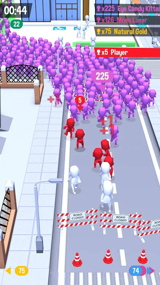 Crowd City v2.9.13 MOD APK (Menu/Always Rank 1, Time, Unlocked)