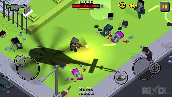 Cube Zombie War 1.1.9 Apk Mod Money for Android