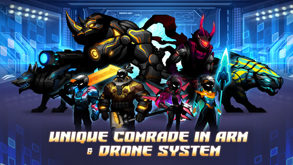 Cyber Fighters Premium v1.11.76 MOD APK (Free Purchases)