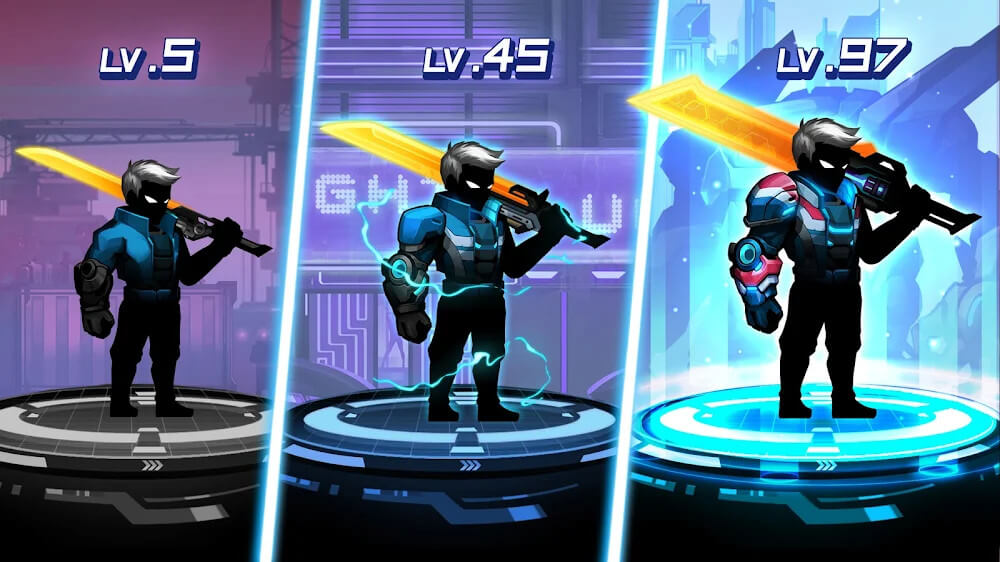 Cyber Fighters Premium v1.11.76 MOD APK (Free Purchases)