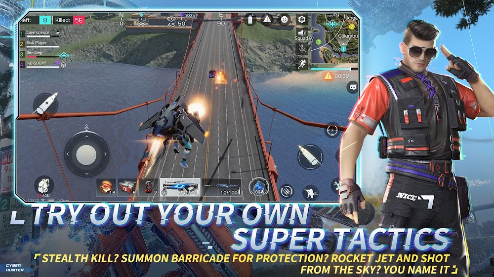 Cyber Hunter v0.100.485 MOD APK + OBB (Mega Menu)