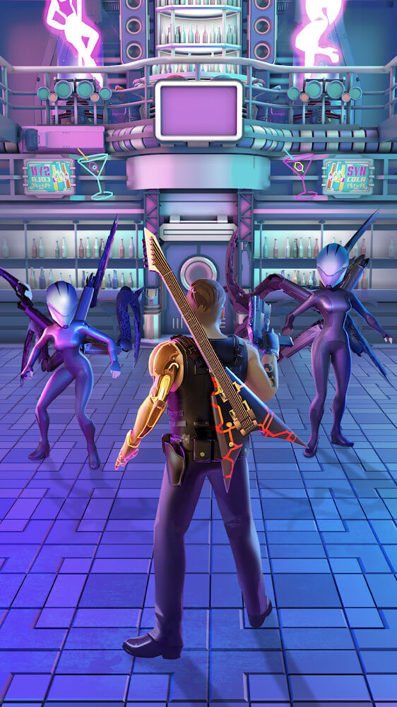 Cyberpunk Hero v1.3.0 MOD APK (Unlimited Coins, Damage, God Mode)