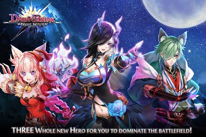 Dawn Break -Night Witch- (MOD damage/enemy) v1.1.0 APK download for Android