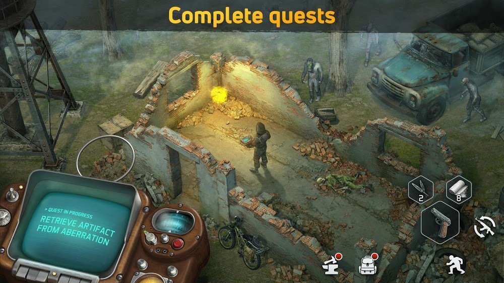 Dawn of Zombies v2.137 MOD APK + OBB (Free Craft/Menu)