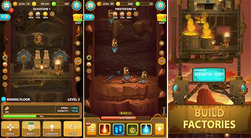 Deep Town: Mining Factory 5.6.4 Apk + Mod (Money) for Android
