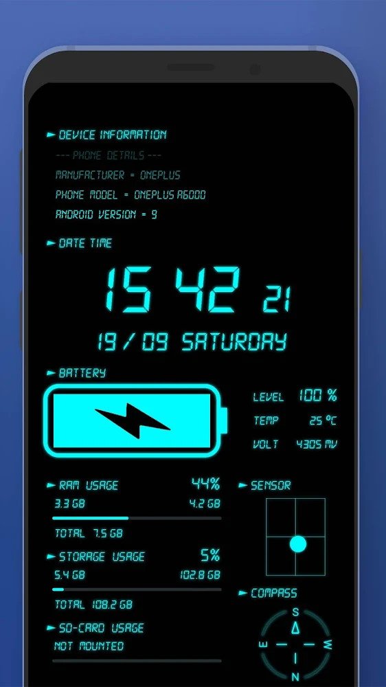 Digital Clock & Battery Charge v6.0.15 MOD APK (VIP Unlocked)