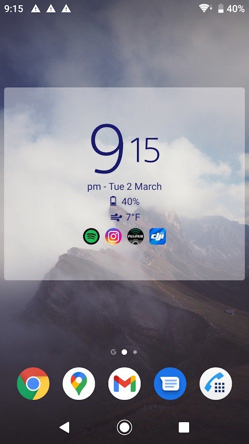 Digital Clock and Weather Widget v6.4.1.443 APK + MOD (Premium Unlocked)
