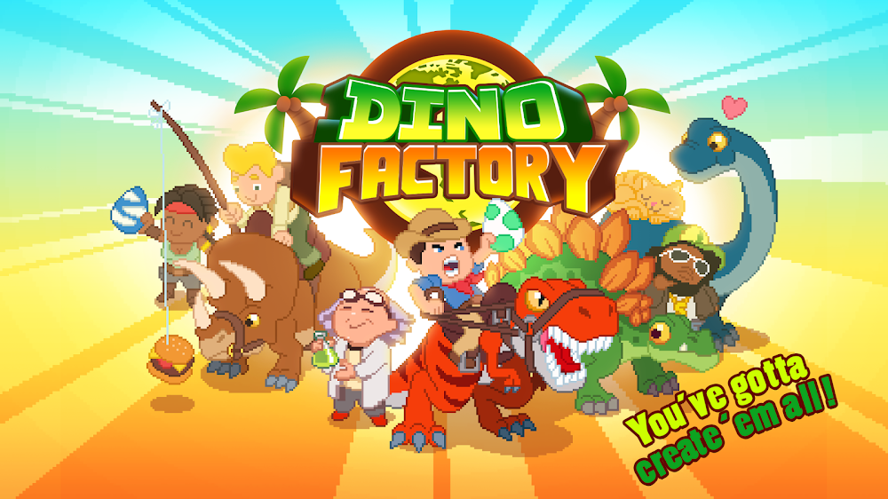 Dino Factory v1.4.1 MOD APK (Unlimited Money) Download for Android