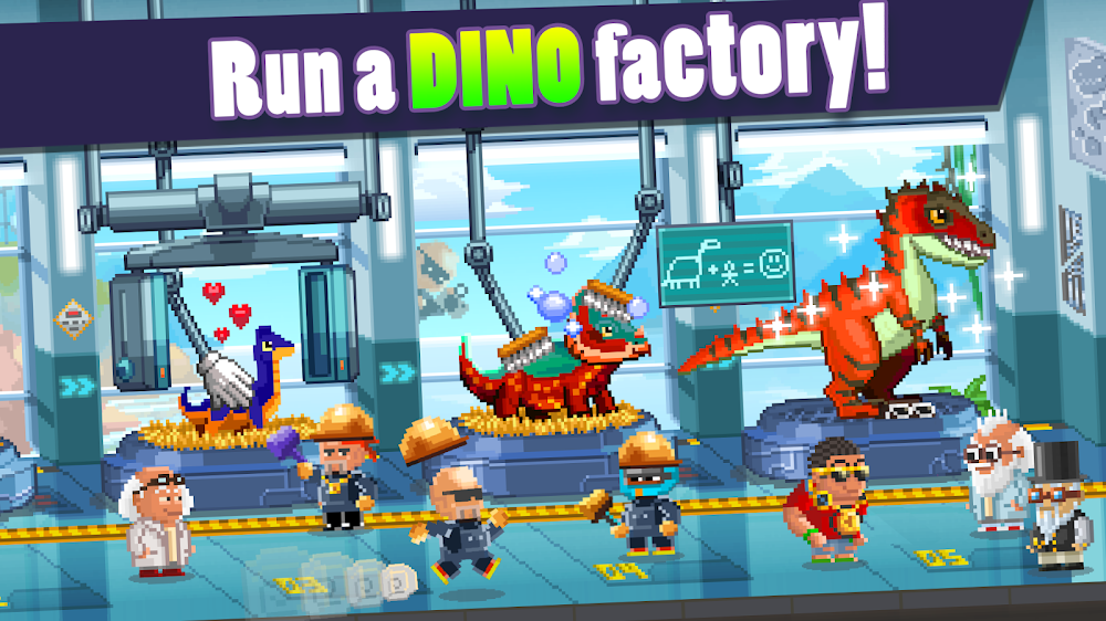 Dino Factory v1.4.1 MOD APK (Unlimited Money) Download for Android