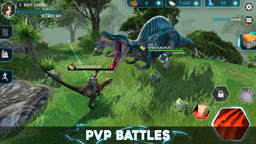 Dino Tamers – Jurassic Riding MMO 2.11 Apk + Mod (Infinite Resources) Android