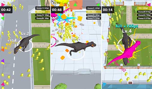 Dinosaur Rampage 5.0.7 Apk + Mod (Unlocked) for Android
