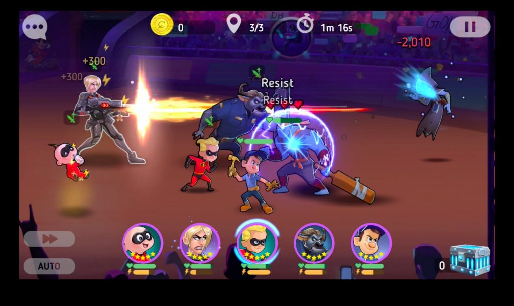 Disney Heroes: Battle Mode APK + MOD (Strong Player) v3.4.11