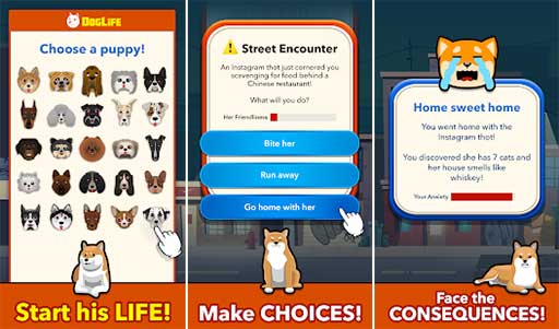 DogLife: BitLife Dogs MOD APK 1.6.2 (Time Machine) Android