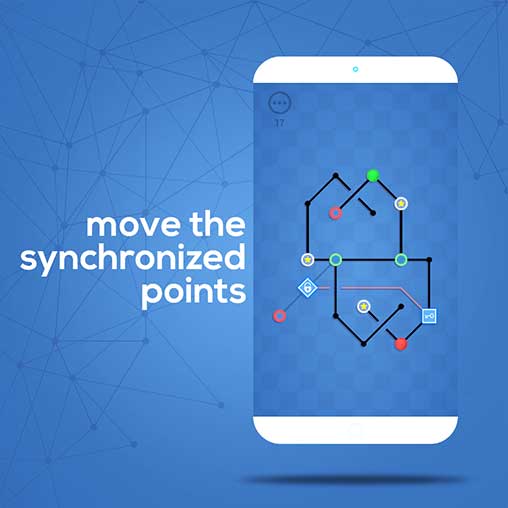 Dots Sync – Symmetric brain game 1.0 Apk for Android