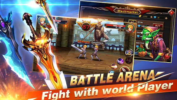 Download Brave Fighter 2: Dragon Battle APK v1.4.3 (Free Shopping)