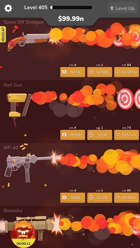 Download Gun Idle MOD APK v1.13 (Unlimited Money) for Android